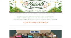 Desktop Screenshot of huberts.com